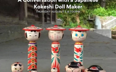 Live from Japan: A Conversation with Naomi Umeki: Kokeshi Doll Maker